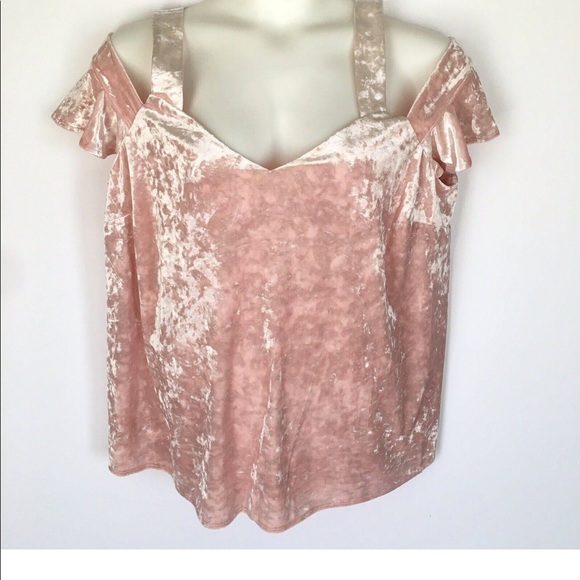 (SOLD) Baby pink KAARI BLUE blouse 2x - Picture 1 of 8